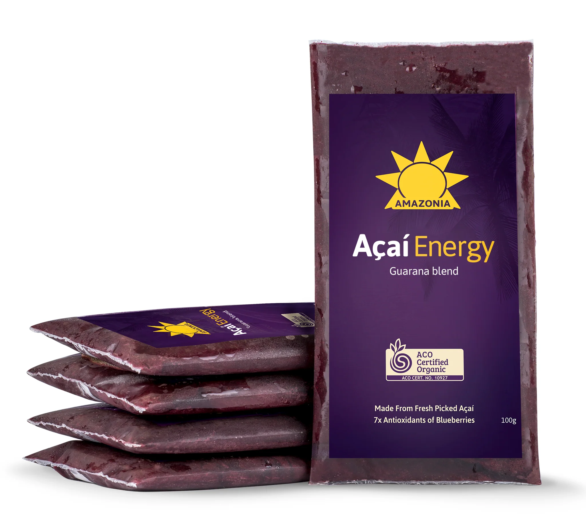 Amazonia Açaí Energy 4x100g Sachets - Image 4