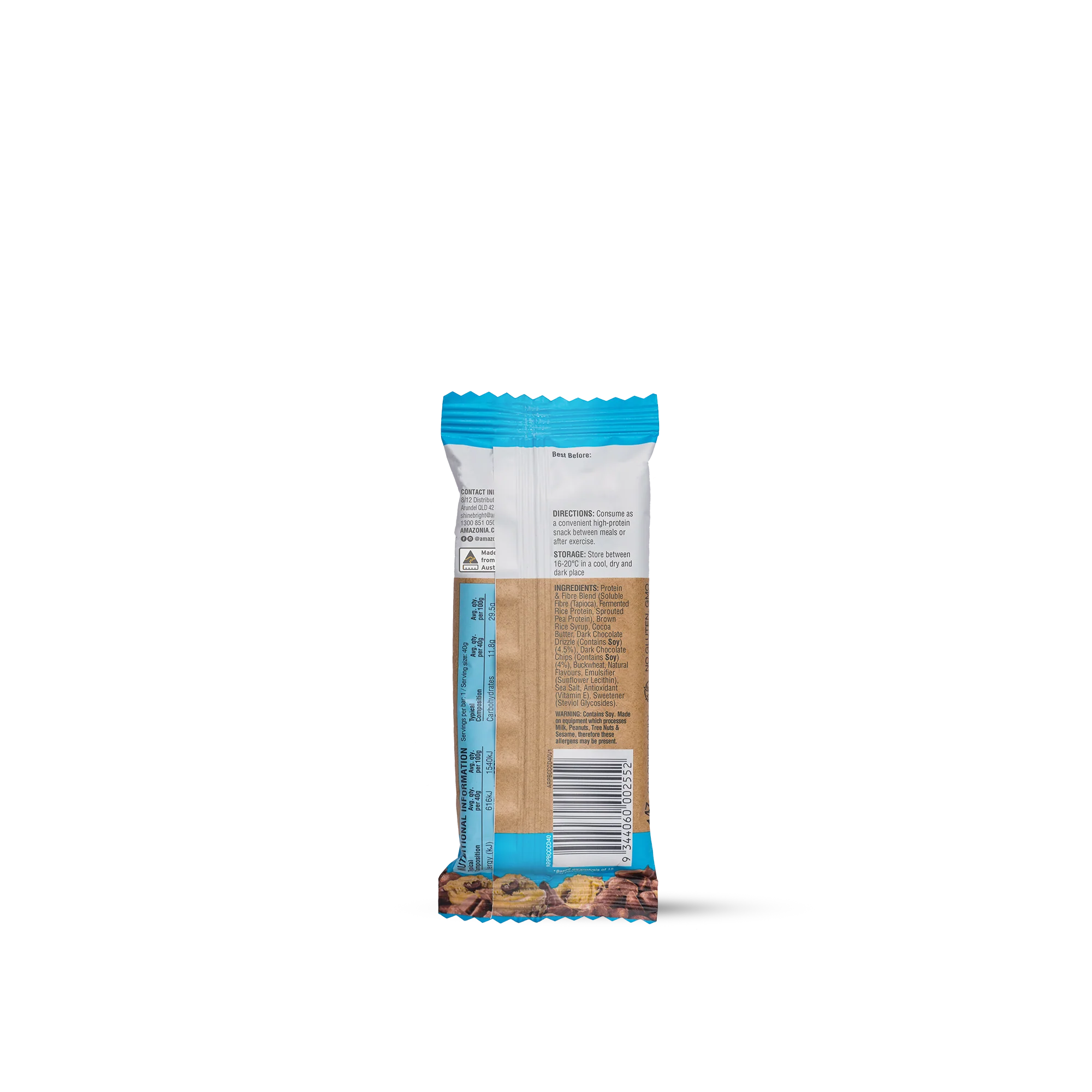 Protein Bars Choc Chip Cookie Dough 10 Pack - Image 3