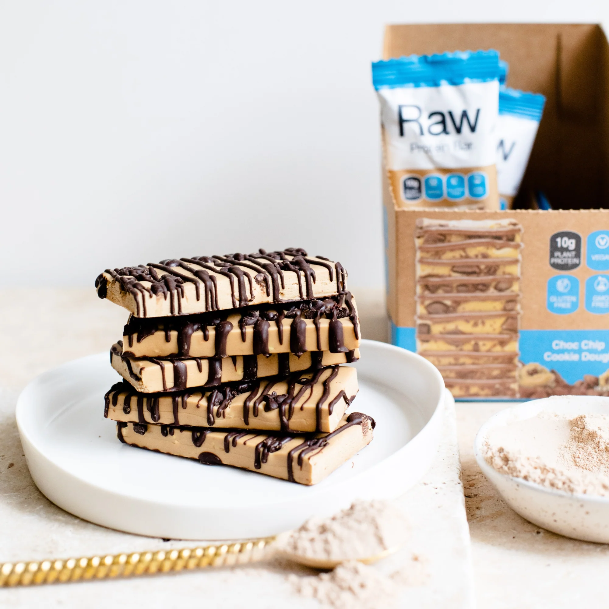 Protein Bars Choc Chip Cookie Dough 10 Pack - Image 4