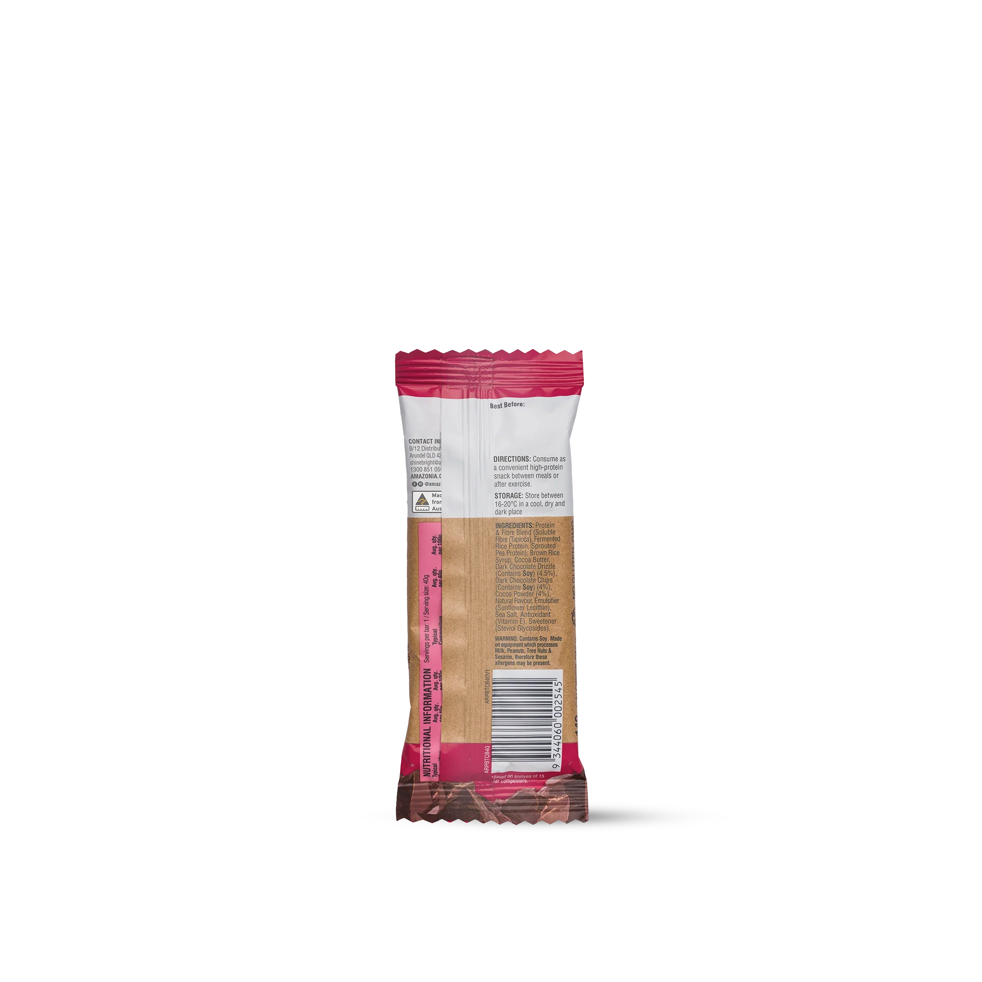 Protein Bars Triple Choc Brownie 10 Pack - Image 3