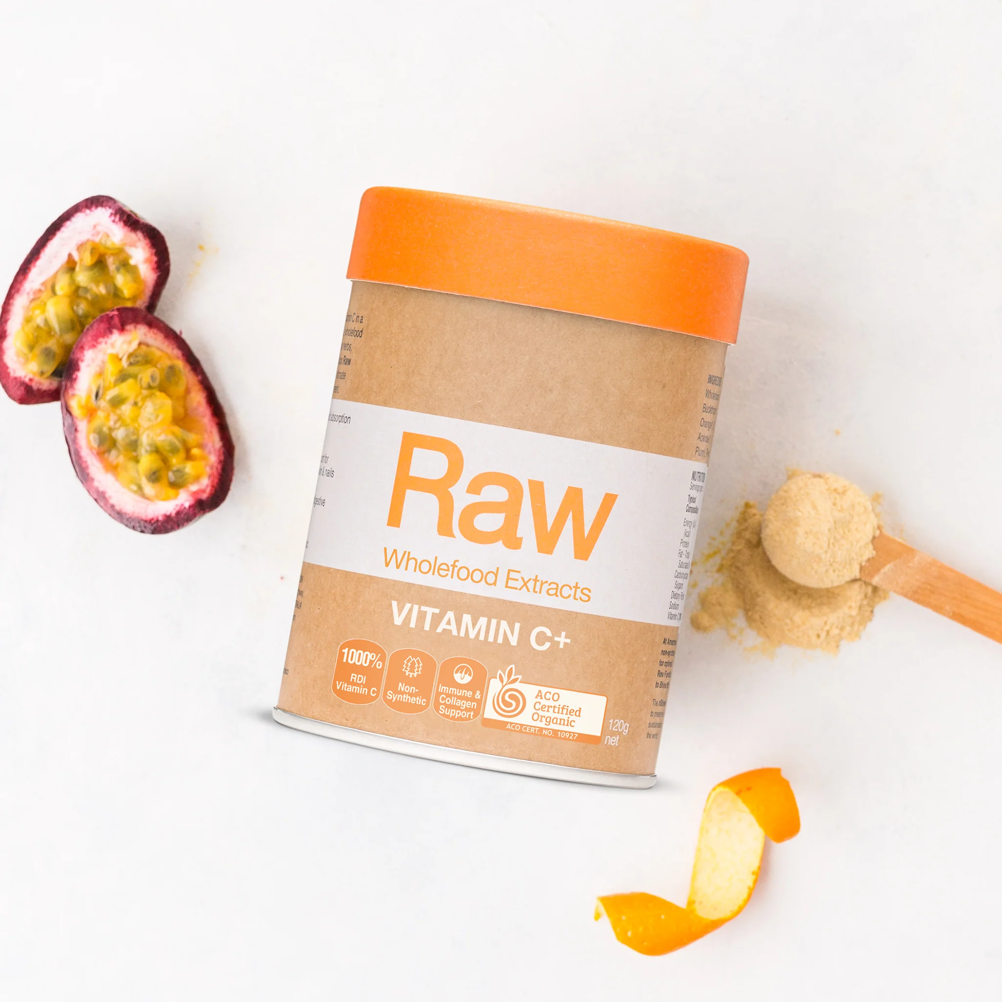 Raw Wholefood Extracts Vitamin C+ 120g - Image 4
